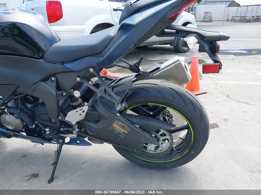 VIN JKBZXJH19PA017590 2023 KAWASAKI ZX636 K