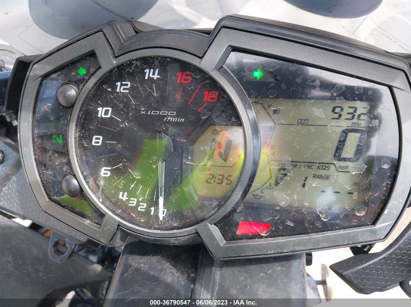 VIN JKBZXJH19PA017590 2023 KAWASAKI ZX636 K