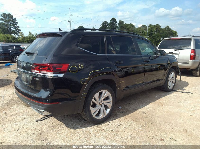 2021 VOLKSWAGEN ATLAS 3.6L V6 SE W/TECHNOLOGY - 1V2HR2CA0MC542226