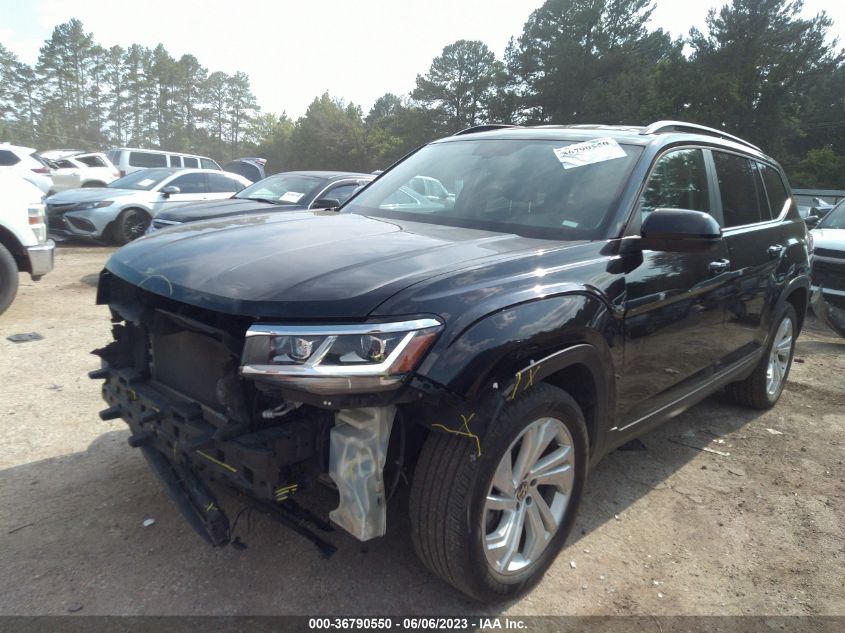 2021 VOLKSWAGEN ATLAS 3.6L V6 SE W/TECHNOLOGY - 1V2HR2CA0MC542226
