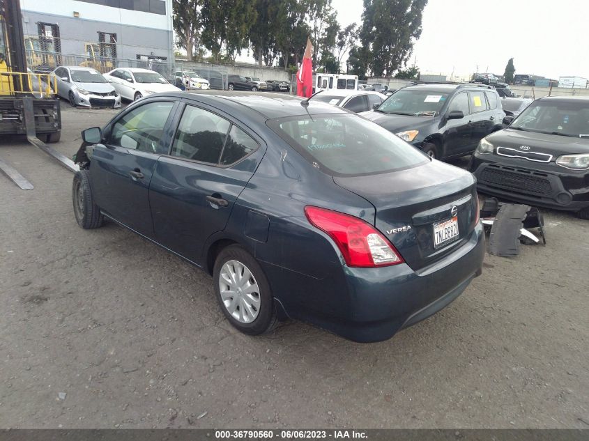 2016 NISSAN VERSA S - 3N1CN7AP2GL818266
