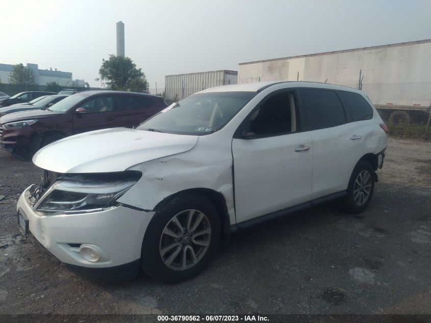 2014 NISSAN PATHFINDER S/SV/SL/PLATINUM - 5N1AR2MM7EC690799