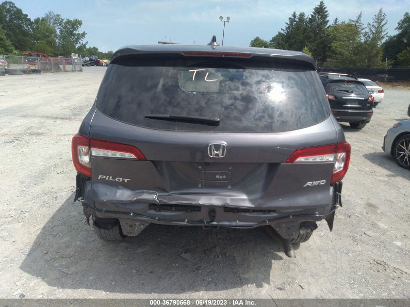 2021 HONDA PILOT EX-L - 5FNYF6H5XMB096358