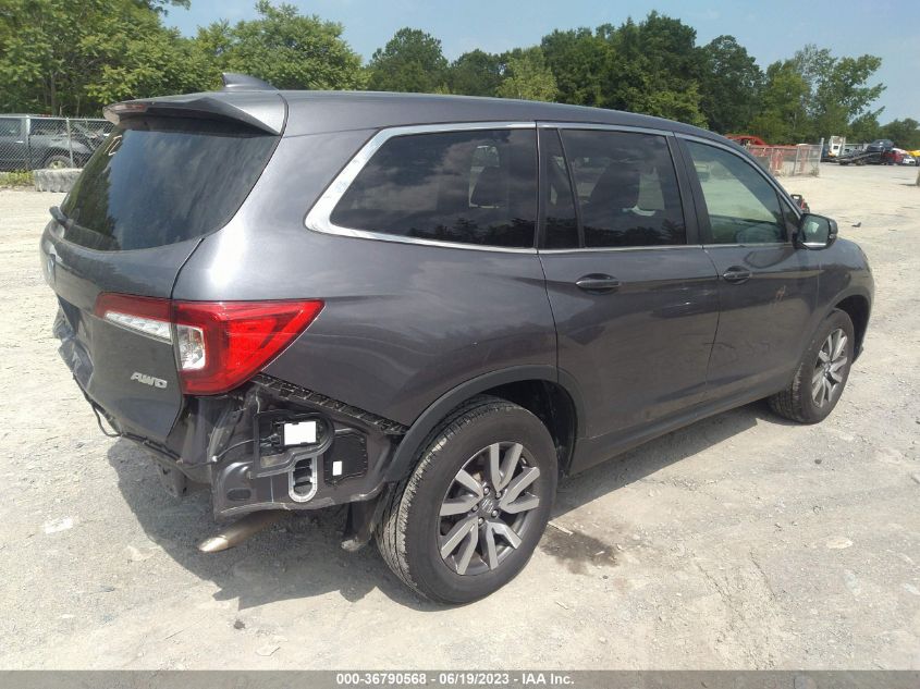 2021 HONDA PILOT EX-L - 5FNYF6H5XMB096358