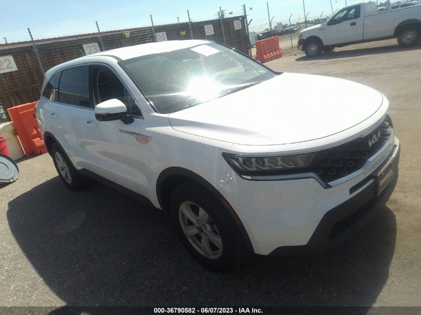 2022 KIA SORENTO LX - 5XYRGDLC5NG110317