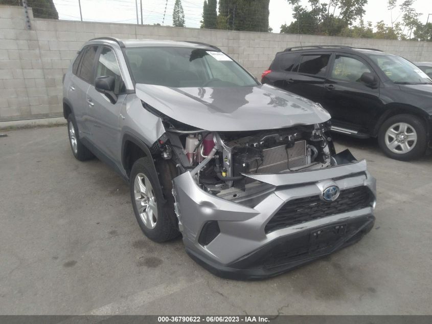 2021 TOYOTA RAV4 HYBRID LE - 4T3LWRFV9MU014631