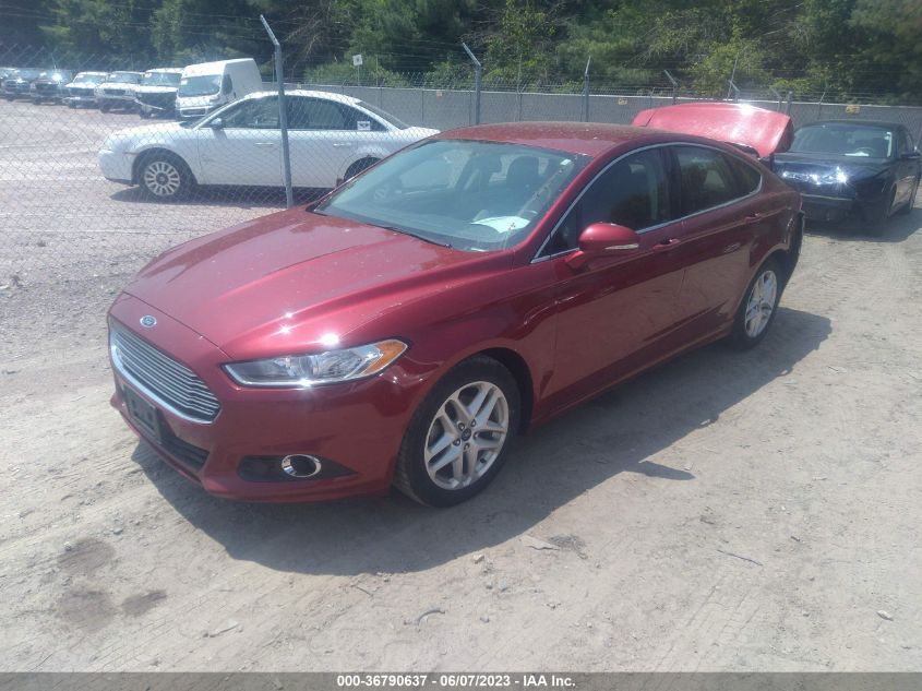 2016 FORD FUSION SE - 3FA6P0HDXGR299283