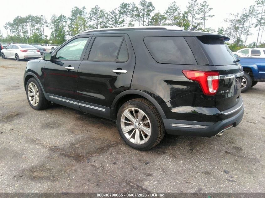 2018 FORD EXPLORER LIMITED - 1FM5K7F85JGC16680