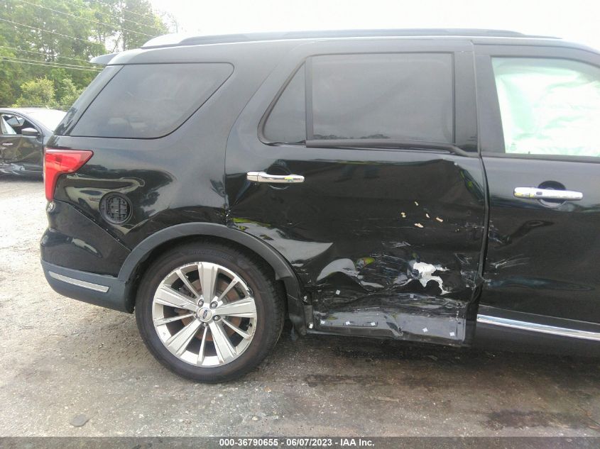 2018 FORD EXPLORER LIMITED - 1FM5K7F85JGC16680
