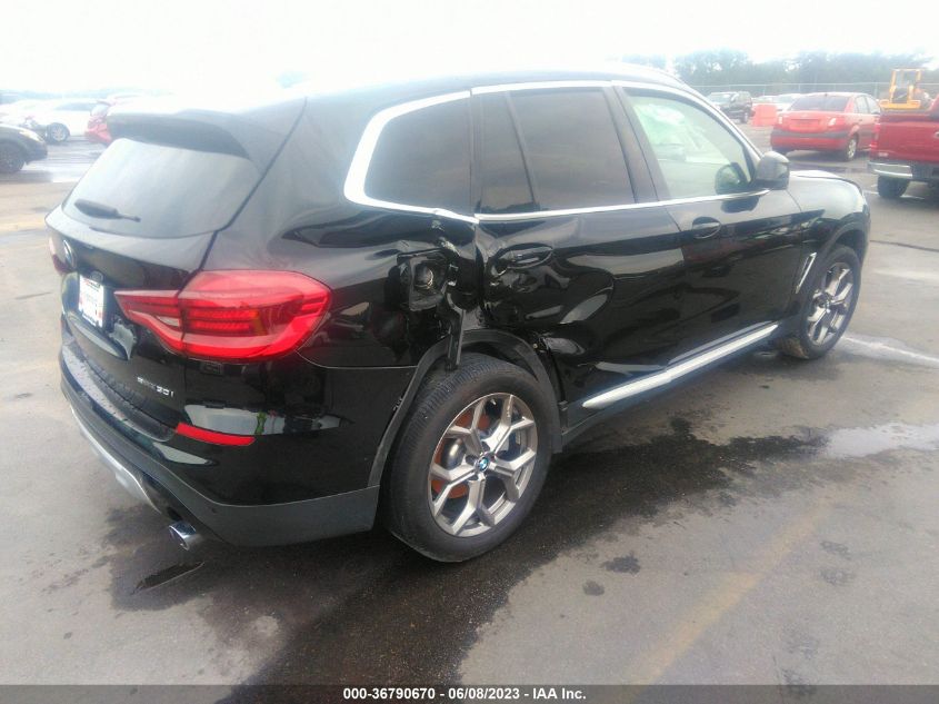 2021 BMW X3 SDRIVE30I - 5UXTY3C06M9E36955