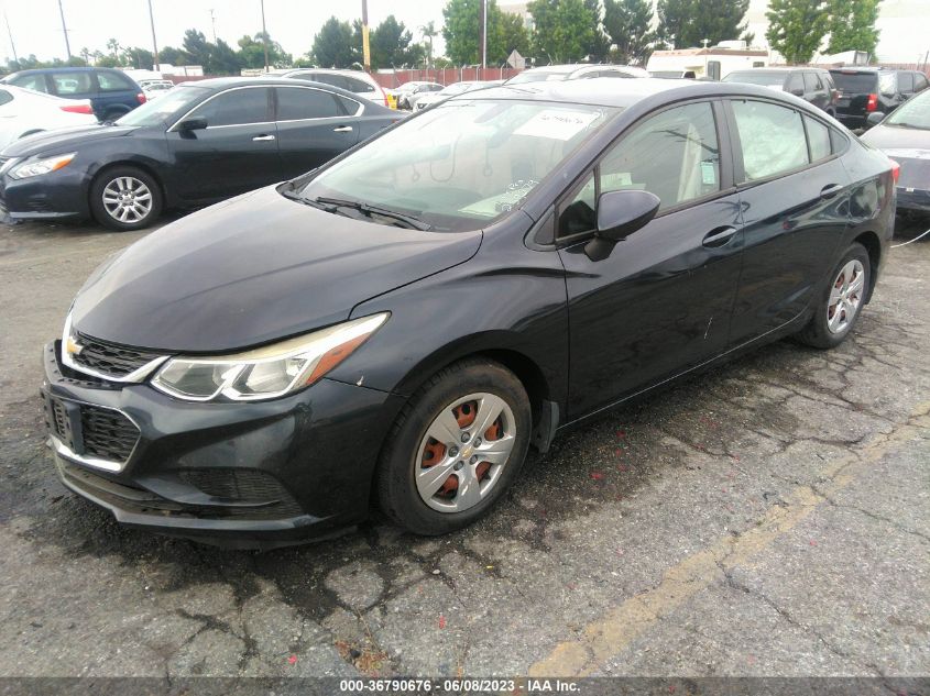 2016 CHEVROLET CRUZE LS - 1G1BC5SM2G7239279
