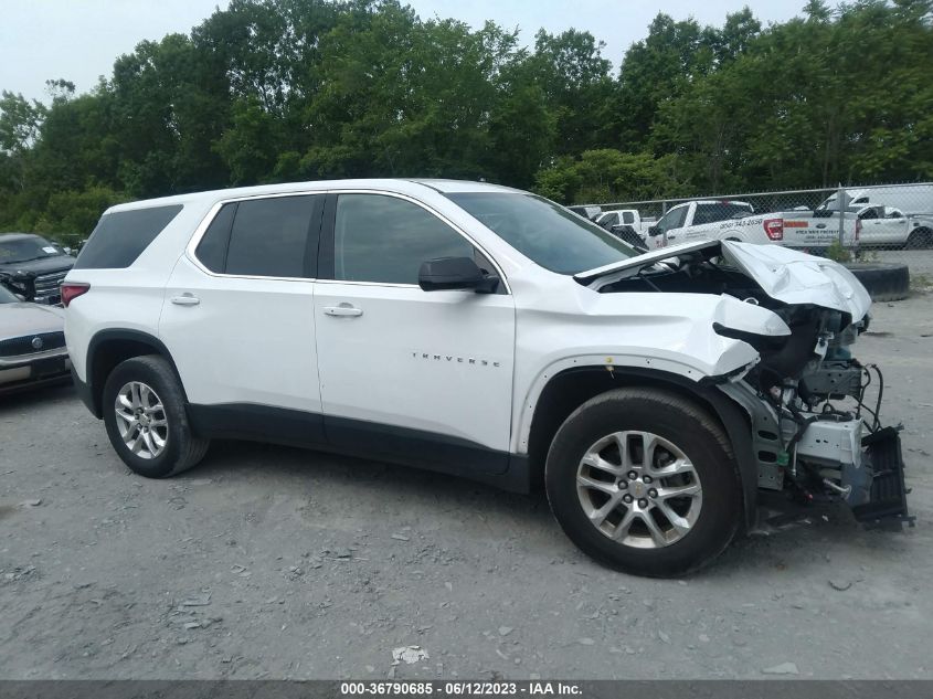 2019 CHEVROLET TRAVERSE LS - 1GNEVFKW5KJ280904