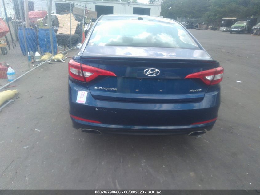 2016 HYUNDAI SONATA 2.4L SPORT - 5NPE34AF0GH423049