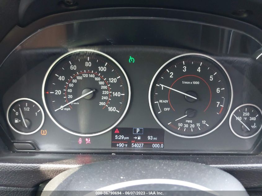 2016 BMW 3 SERIES 328I - WBA8E9G55GNT86838