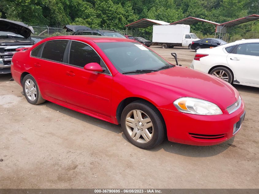 2013 CHEVROLET IMPALA LT - 2G1WG5E34D1179698