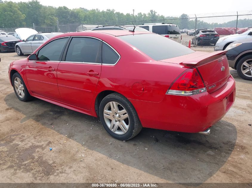 2013 CHEVROLET IMPALA LT - 2G1WG5E34D1179698