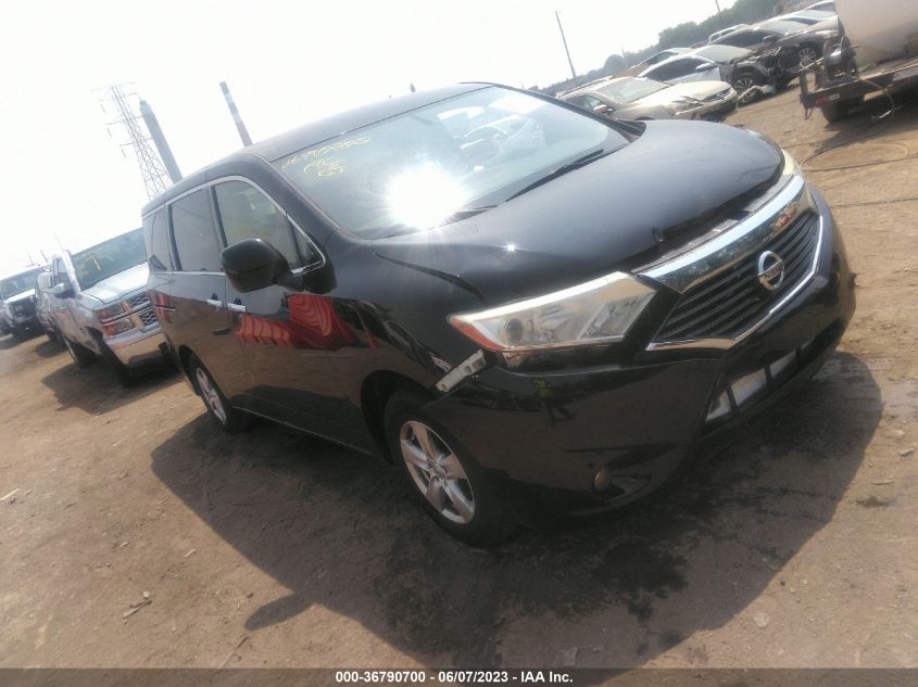 2014 NISSAN QUEST SV - JN8AE2KP0E9100635