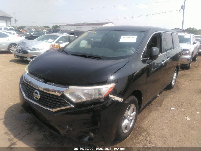 2014 NISSAN QUEST SV - JN8AE2KP0E9100635