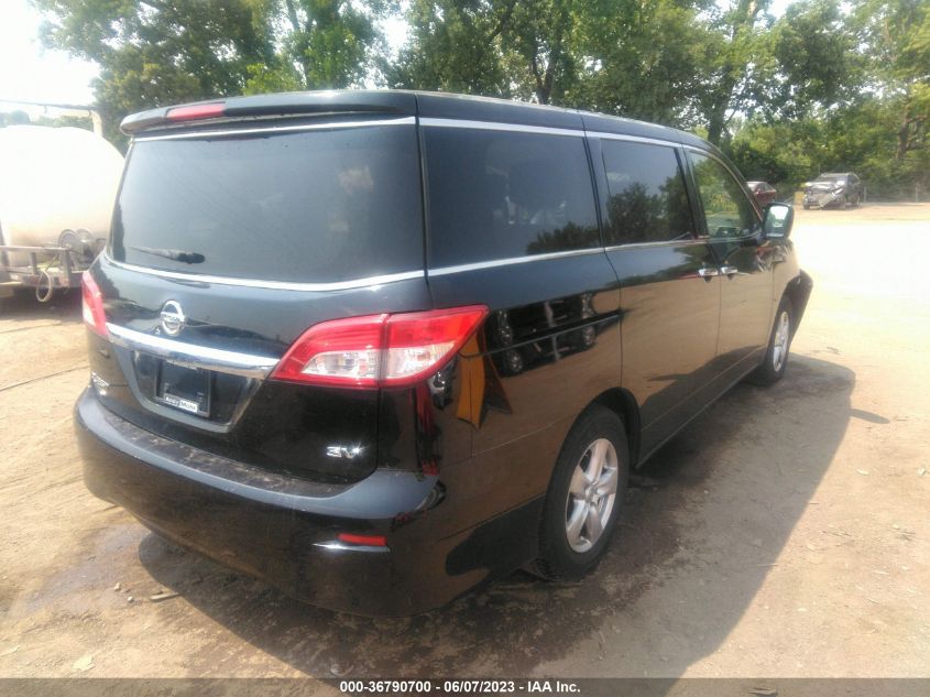 2014 NISSAN QUEST SV - JN8AE2KP0E9100635