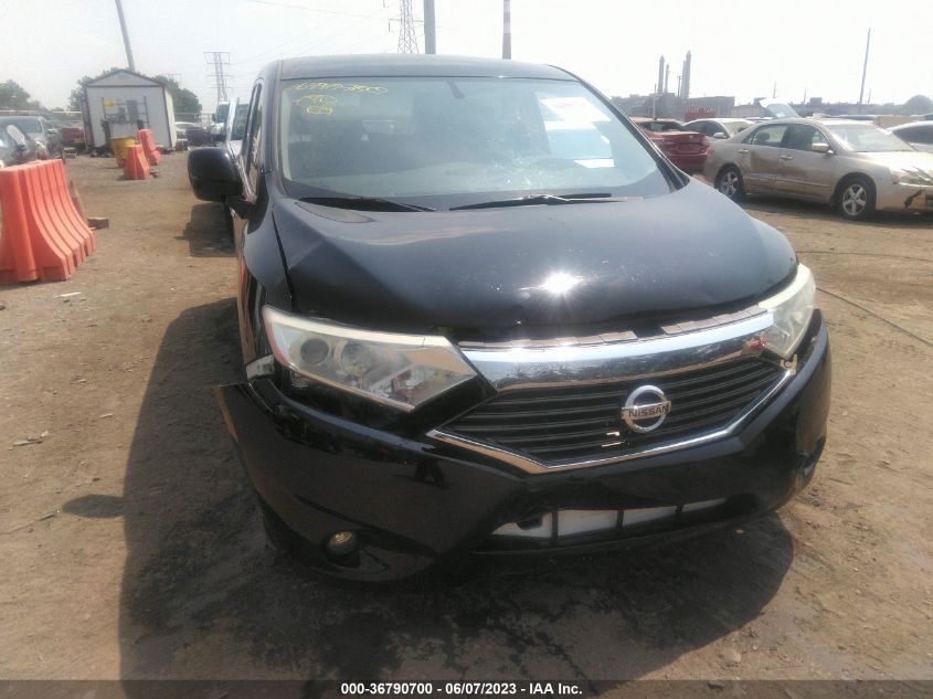 2014 NISSAN QUEST SV - JN8AE2KP0E9100635