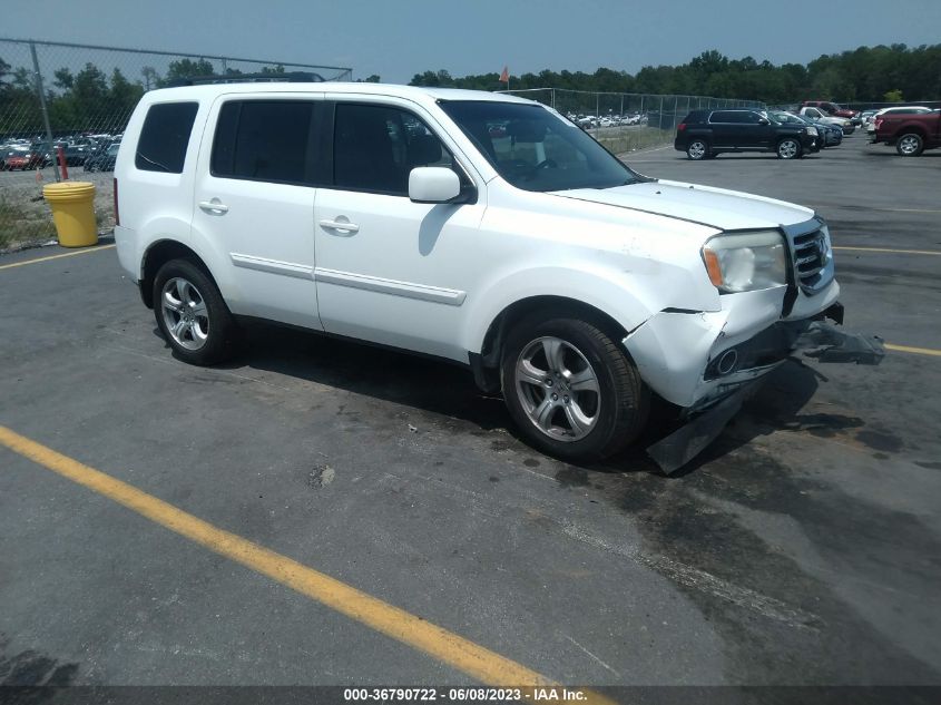 2013 HONDA PILOT EX-L - 5FNYF4H6XDB059470