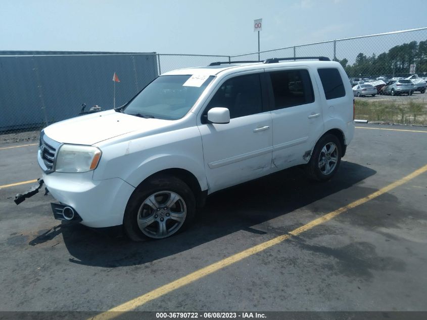 2013 HONDA PILOT EX-L - 5FNYF4H6XDB059470