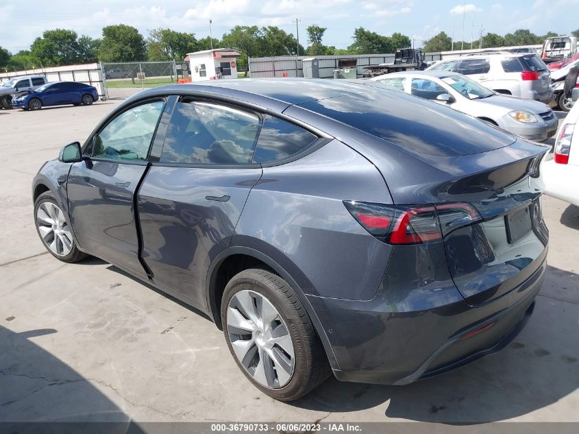2022 TESLA MODEL Y LONG RANGE - 7SAYGDEE6NF417595