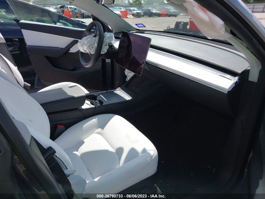 2022 TESLA MODEL Y LONG RANGE - 7SAYGDEE6NF417595