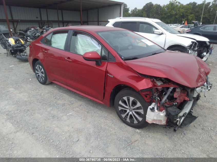 2021 TOYOTA COROLLA HYBRID LE - JTDEAMDE3MJ012840