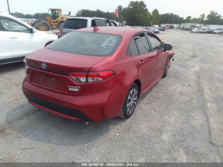 2021 TOYOTA COROLLA HYBRID LE - JTDEAMDE3MJ012840