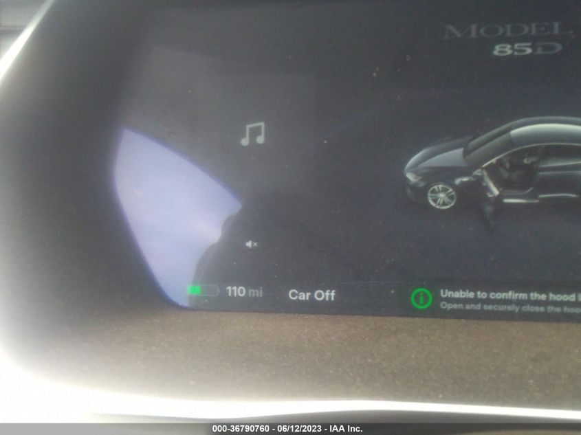 2015 TESLA MODEL S 85D/P85D/70D/90D/P90D - 5YJSA1H27FFP71602