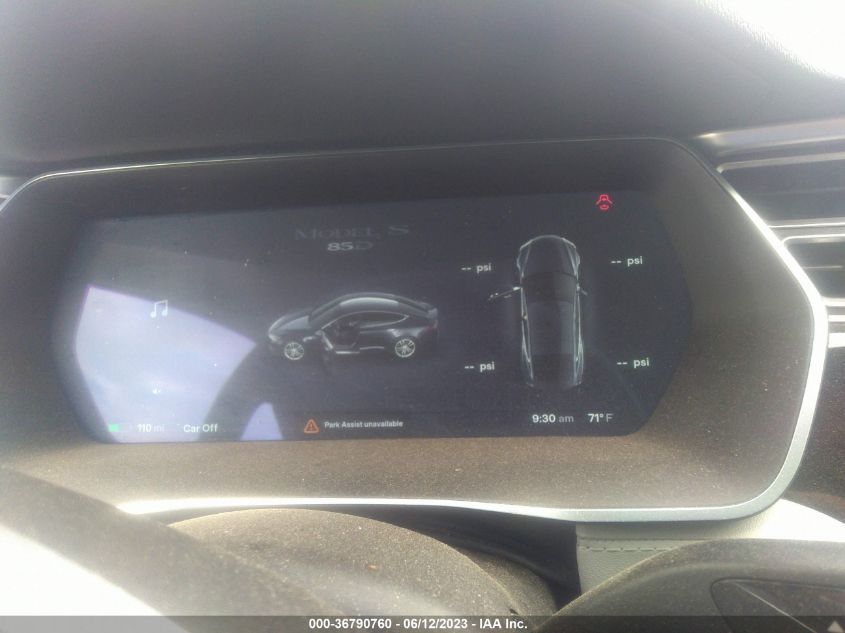 2015 TESLA MODEL S 85D/P85D/70D/90D/P90D - 5YJSA1H27FFP71602