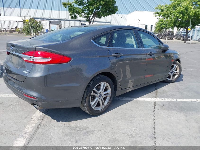 2018 FORD FUSION SE - 3FA6P0HD2JR269993