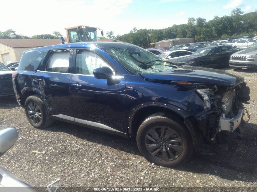 2022 NISSAN PATHFINDER S - 5N1DR3AC0NC255833