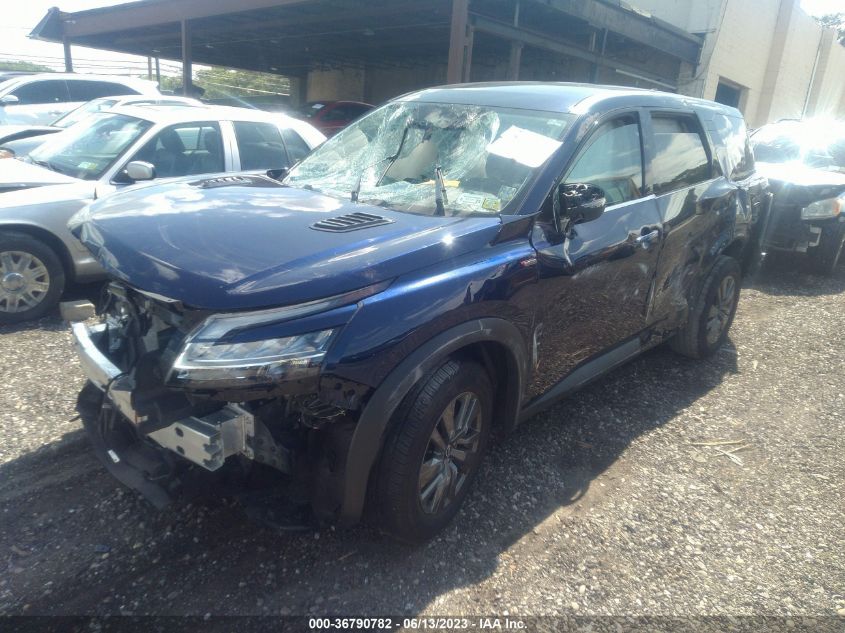 2022 NISSAN PATHFINDER S - 5N1DR3AC0NC255833
