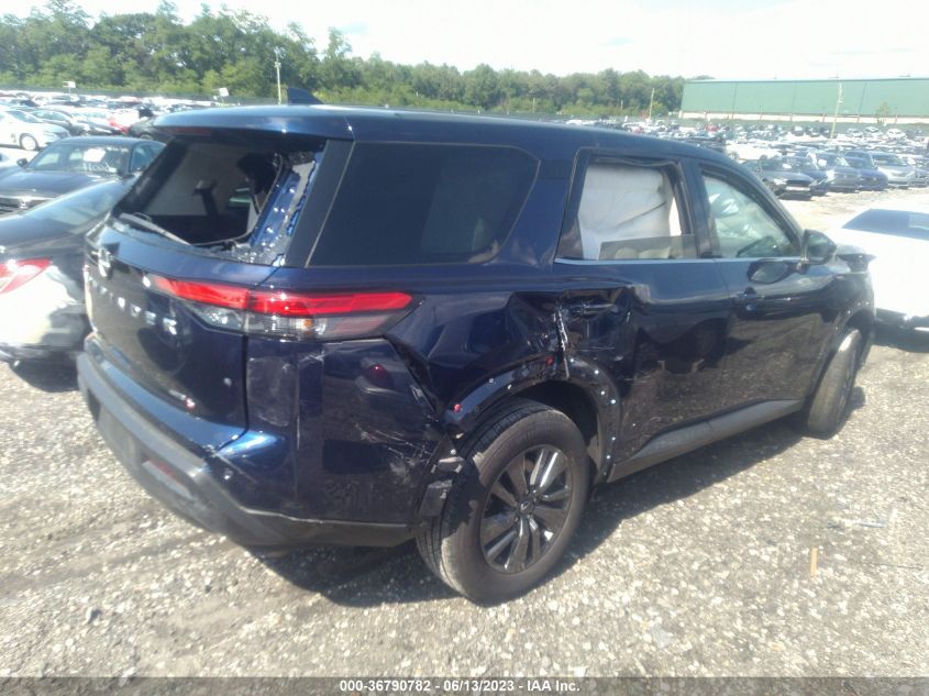 2022 NISSAN PATHFINDER S - 5N1DR3AC0NC255833