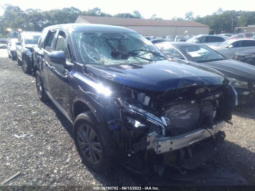 2022 NISSAN PATHFINDER S - 5N1DR3AC0NC255833