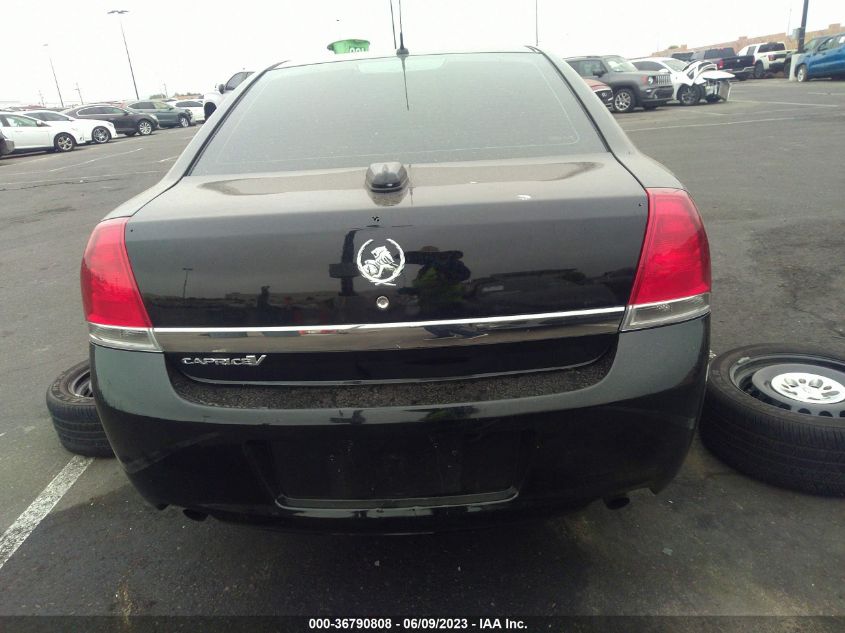 2014 CHEVROLET CAPRICE POLICE PATROL POLICE 6G3NS5U2XEL948536