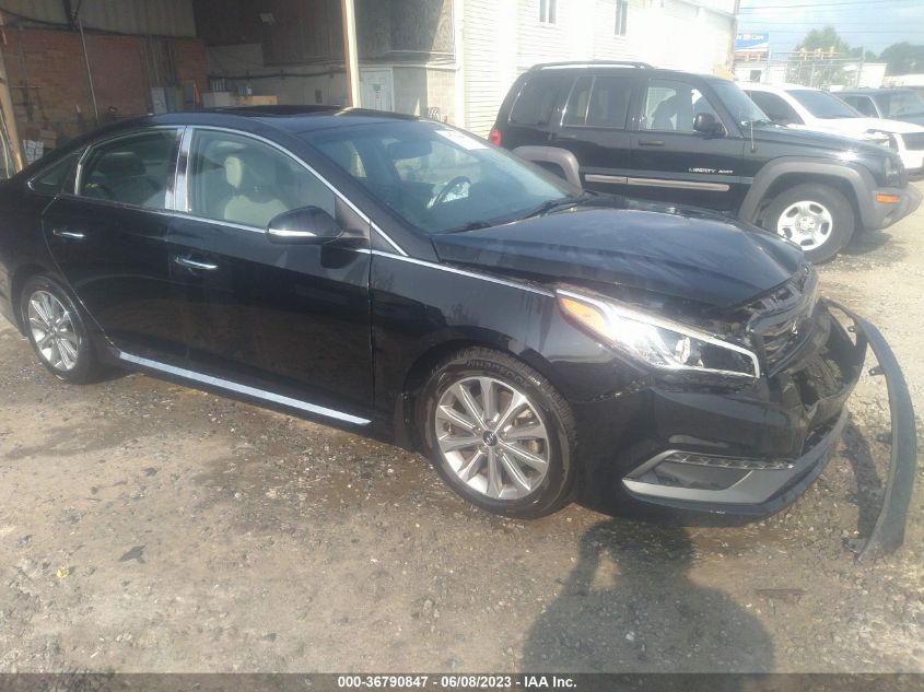 2017 HYUNDAI SONATA LIMITED - 5NPE34AFXHH587815