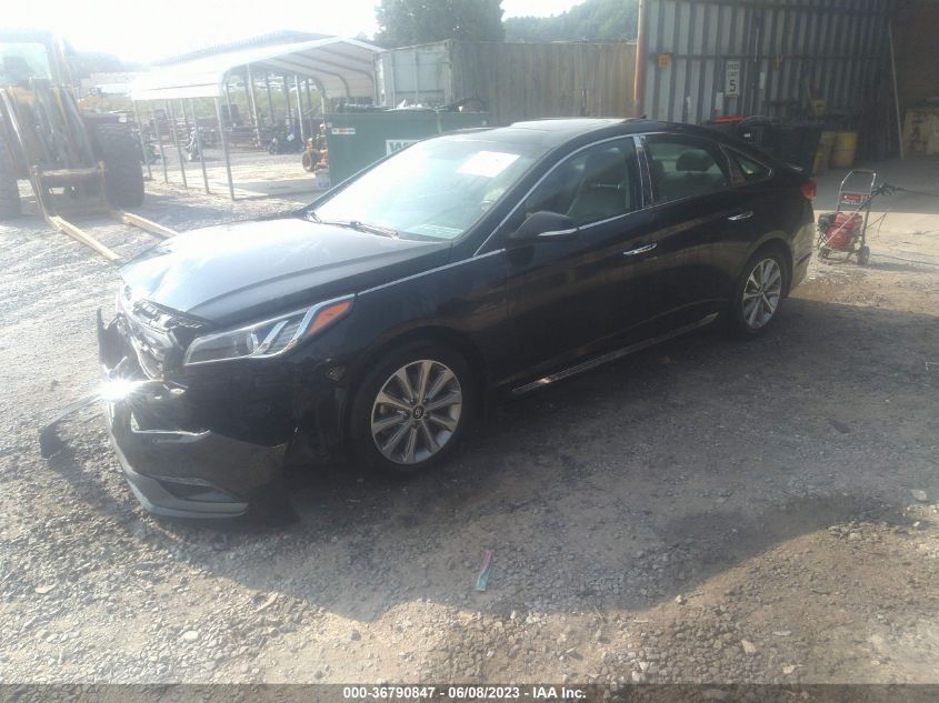 2017 HYUNDAI SONATA LIMITED - 5NPE34AFXHH587815