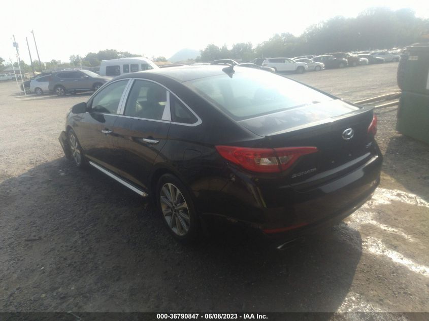 2017 HYUNDAI SONATA LIMITED - 5NPE34AFXHH587815