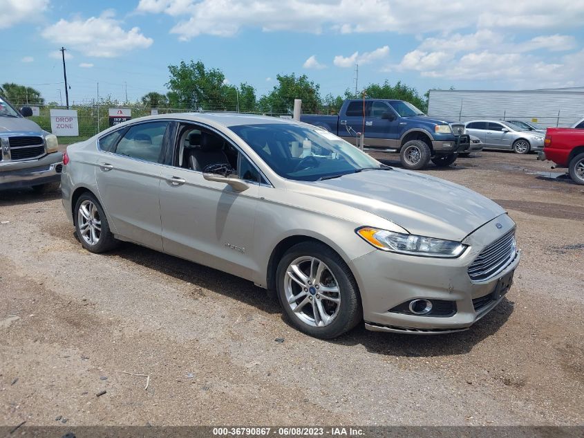 2015 FORD FUSION TITANIUM HYBRID - 3FA6P0RU3FR102452