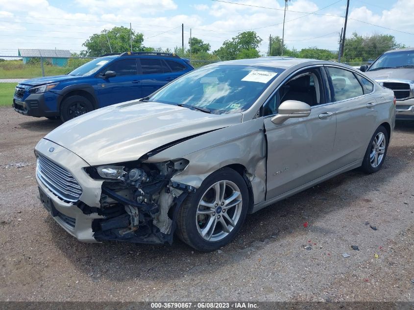 2015 FORD FUSION TITANIUM HYBRID - 3FA6P0RU3FR102452