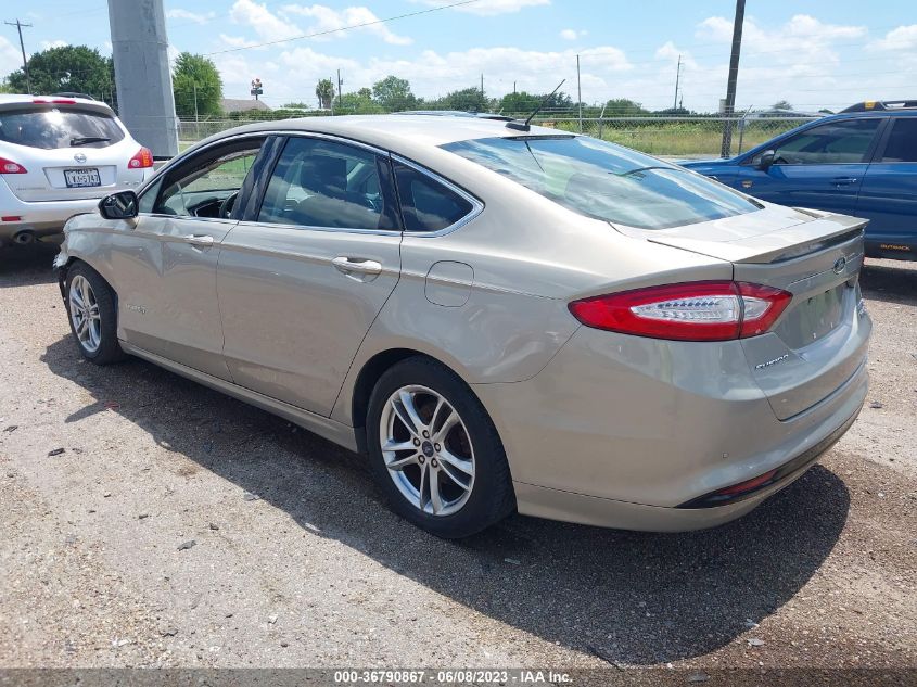 2015 FORD FUSION TITANIUM HYBRID - 3FA6P0RU3FR102452