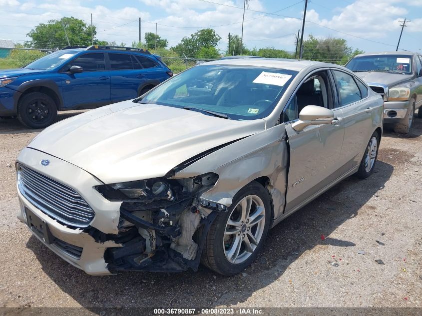 2015 FORD FUSION TITANIUM HYBRID - 3FA6P0RU3FR102452