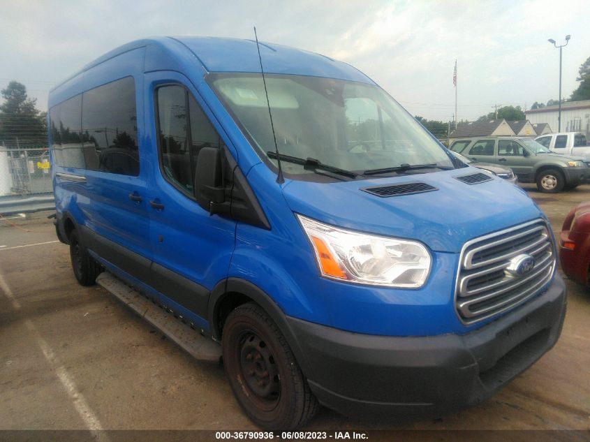 1FBAX2CM0HKB07953 FORD TRANSIT WAGON XL/XLT 2017