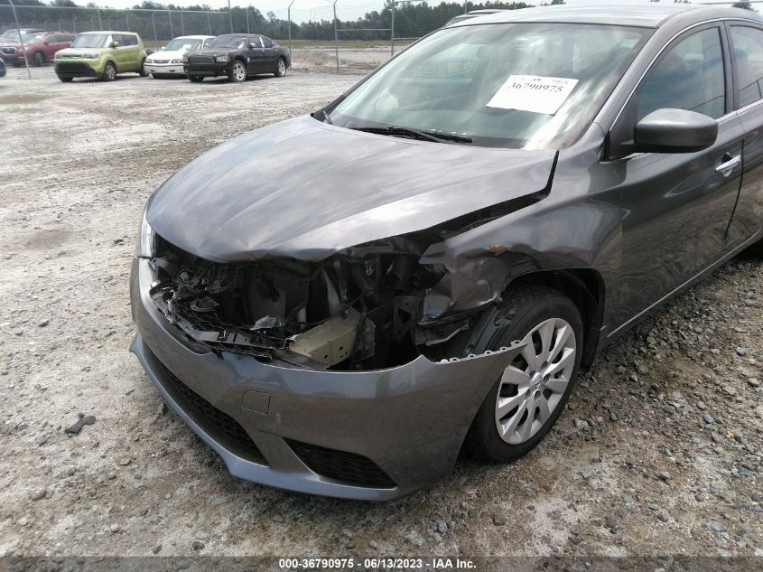 2016 NISSAN SENTRA S - 3N1AB7AP6GY320042