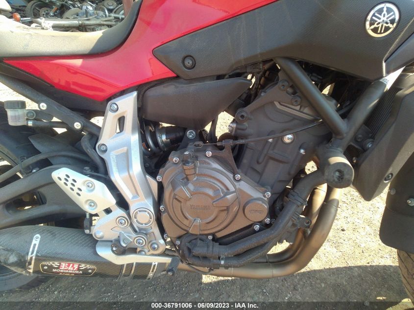 2015 YAMAHA FZ07 JYARM06E7FA004656