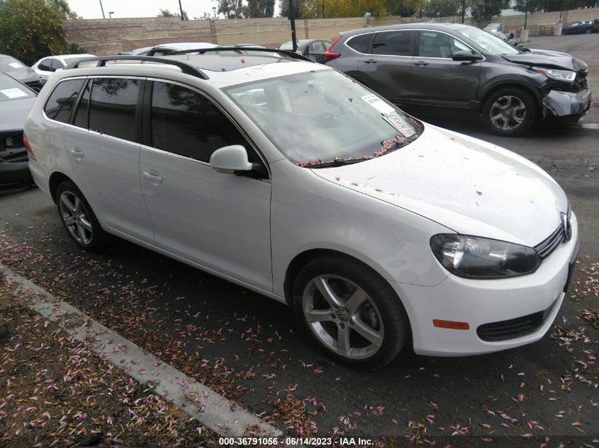 2014 VOLKSWAGEN JETTA SPORTWAGEN TDI W/SUNROOF - 3VWPL7AJXEM623066