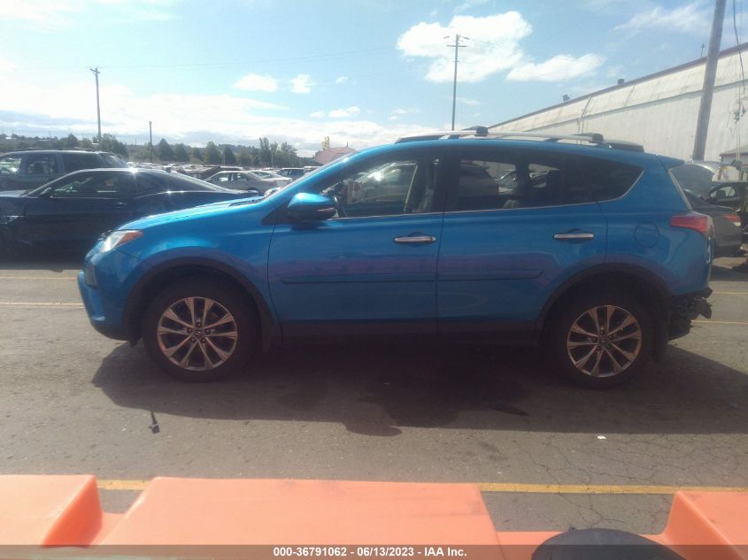 2016 TOYOTA RAV4 LIMITED - JTMDFREV6GJ075203